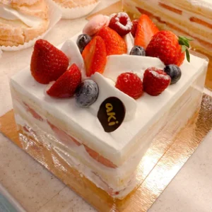 Gâteau Fraise Japonais - Aki Boulangerie